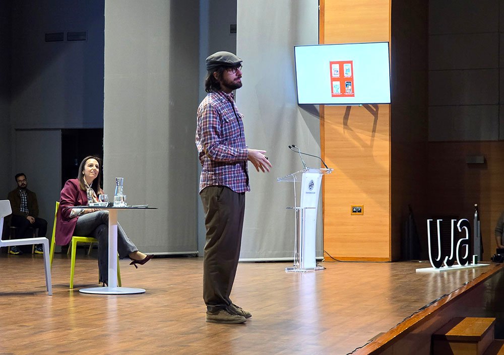 Intervención de David Uclés en la UJA