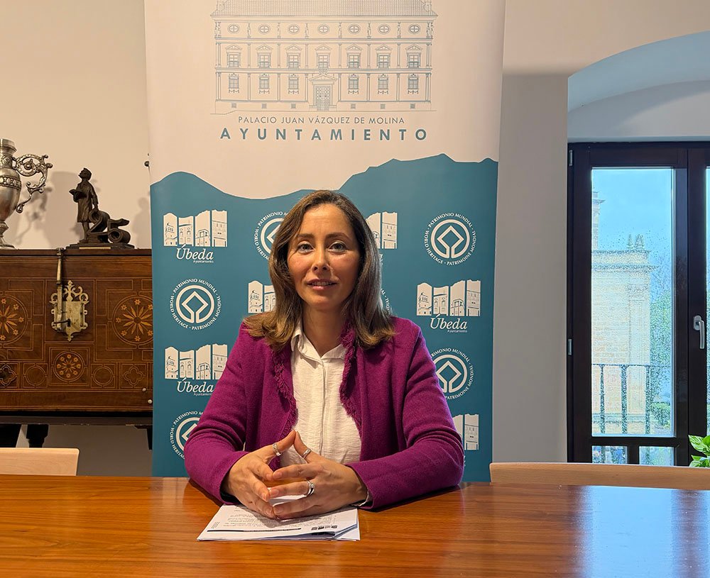 La concejala de Turismo de Úbeda, Elena Rodríguez.
