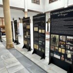 Exposición dedicada a los hermanos Machado en el IES Santísima Trinidad.