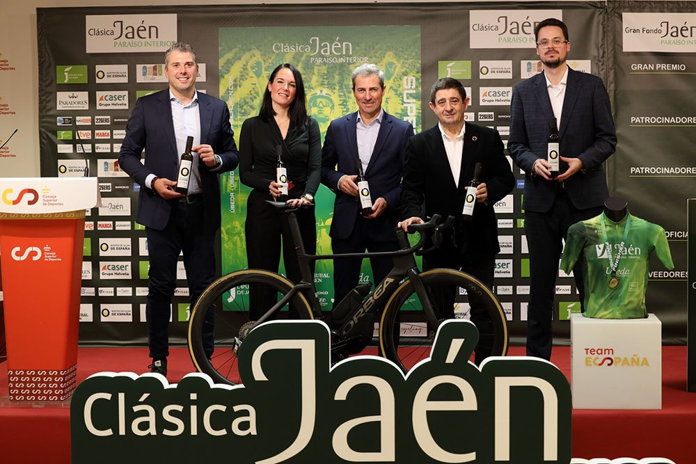 Presentació de la Clásica Jaén Paraíso Interior de ciclismo.