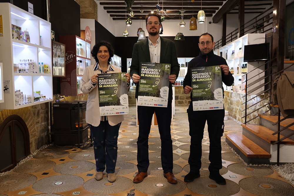 Presentación del curso de maestros y operarios de almazara.