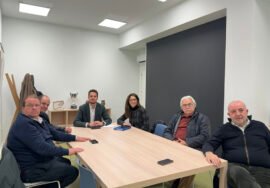 Reunión de trabajo entre el Ayuntamiento de Úbeda y las cooperativas.