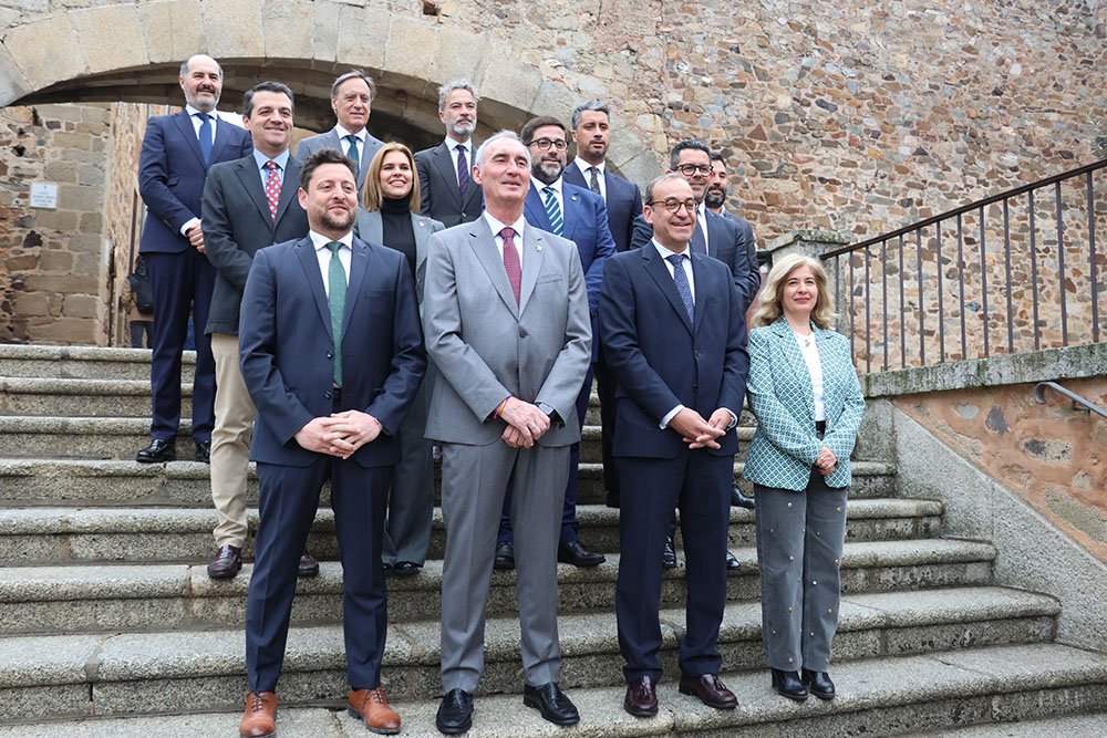 Reunión de las Ciudades Patrimonio en Cáceres.