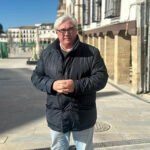 El concejal de Obras y Urbanismo, Bartolomé Cruz, durante su intervención.