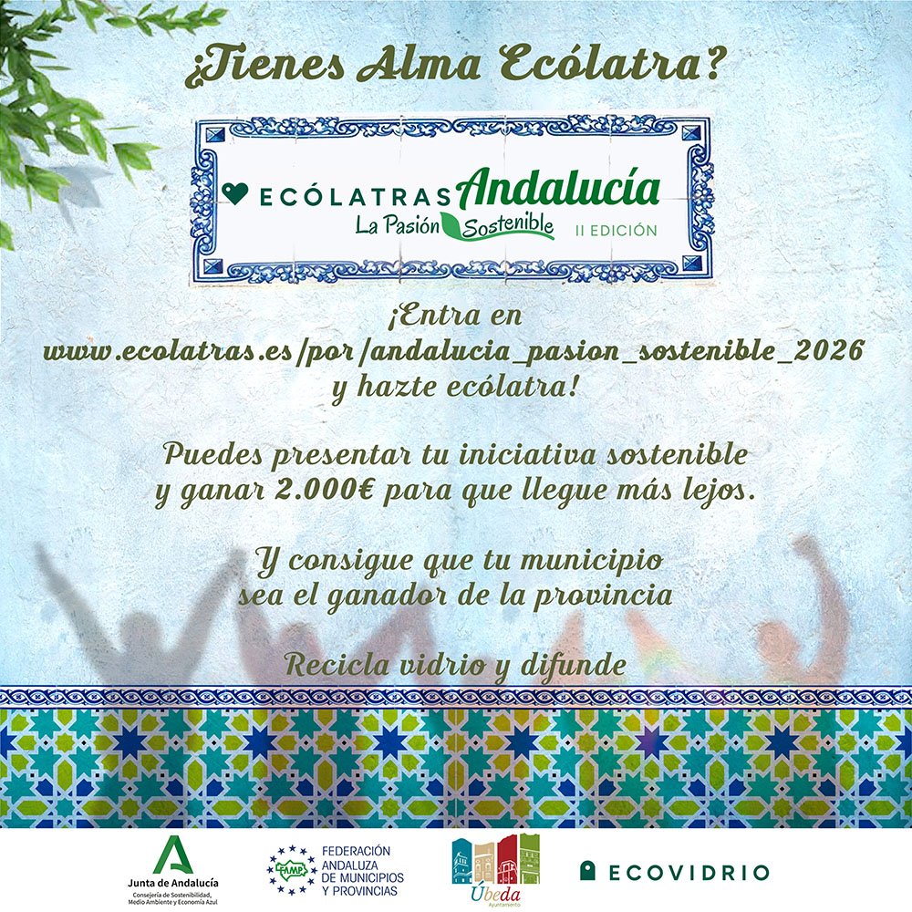 Cartel de la campaña Ecolatras.