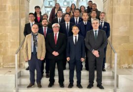 Representantes institucionales y empresariales de Baeza y Dongguan.