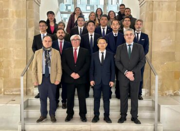 Representantes institucionales y empresariales de Baeza y Dongguan.