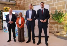 Inauguración de las jornadas sobre economía circular.