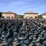 Entrega de diplomas a la 130ª promoción de la Academia de la Guardia Civil en Baeza.