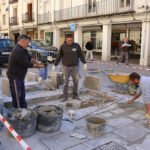 Labores de mantenimiento previas a la Semana Santa.
