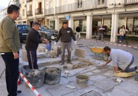 Labores de mantenimiento previas a la Semana Santa.