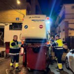 Limpieza de contenedores.