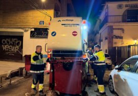 Limpieza de contenedores.