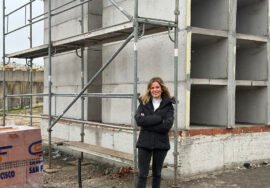 María del Carmen García Martínez, tras su intervención.