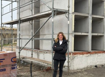 María del Carmen García Martínez, tras su intervención.