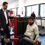 Instalaciones del Gimnasio Fitness Municipal en el Complejo Polideportivo 'Antonio Cruz'.