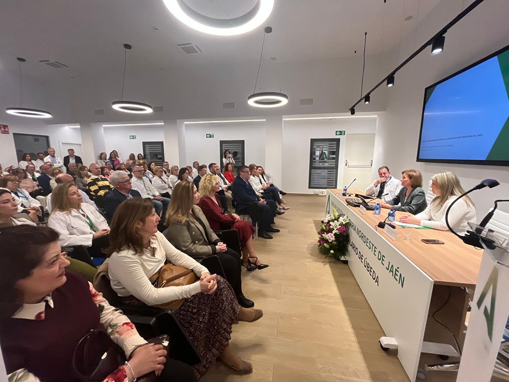 Presentación de Diego Alcalde como director del Área Sanitaria Nordeste de Jaén.