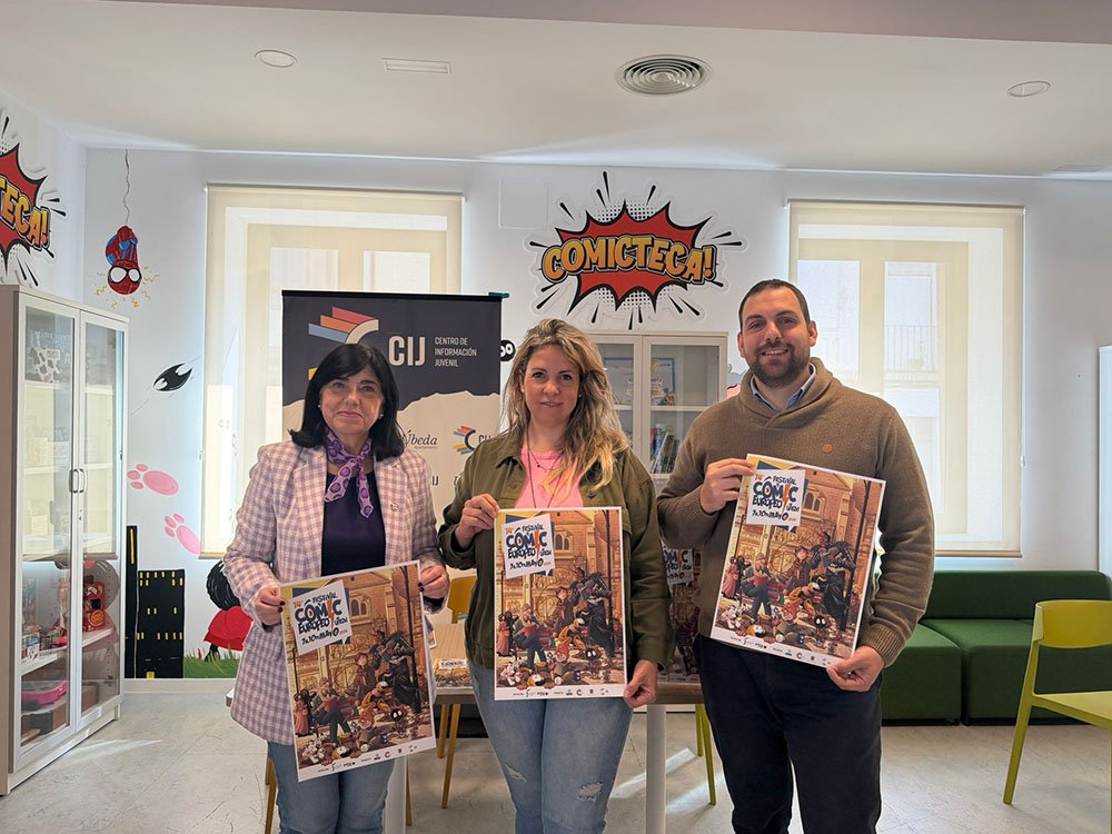 Presentación del cartel de la XIV edición del Festival del Comic Europeo de Úbeda.