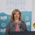 Antonia Olivares durante la presentación del plan.