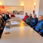 Reunión con residentes de la calle Villacarrillo.