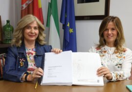 La alcaldesa de Úbeda, Antonia Olivares.