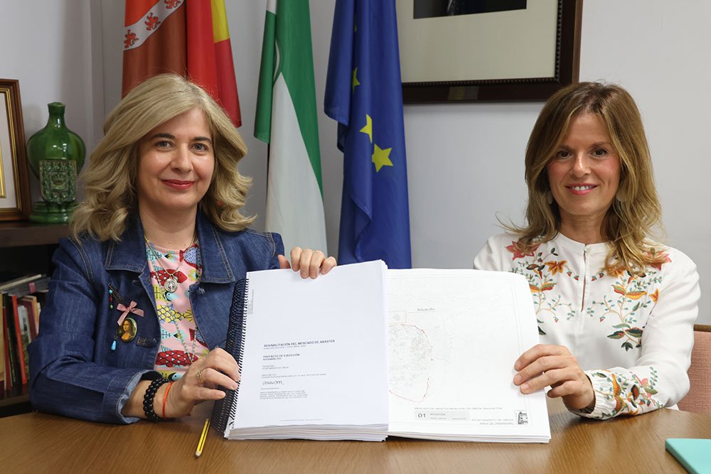 La alcaldesa de Úbeda, Antonia Olivares.