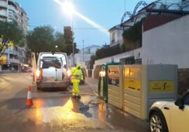 Labores de limpieza.