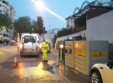 Labores de limpieza.