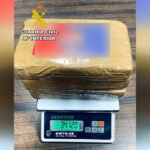 Paquetes con la cocaína intervenida.- GUARDIA CIVIL