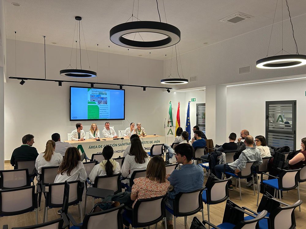 Jornada de puertas abiertas desarrollada en el Hospital de Úbeda.