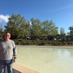 Visita técnica del concejal de Mantenimiento al Parque Norte.