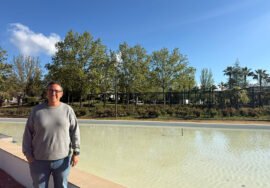 Visita técnica del concejal de Mantenimiento al Parque Norte.