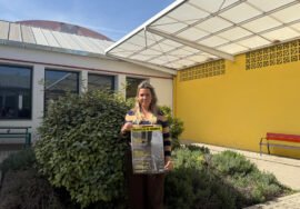 Natalia Pérez, durante la presentación de la actividad.