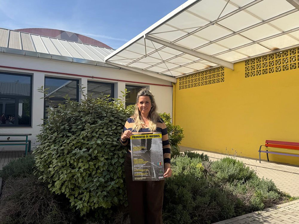 Natalia Pérez, durante la presentación de la actividad.