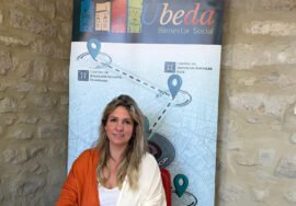 Natalia Pérez Merino, tras su intervención.