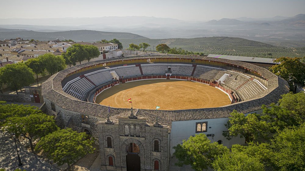 Plaza de toros de Baeza.
