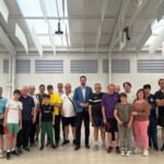 Presentación de un nuevo club de tenis de mesa.