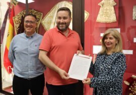 Presentación del programa de actividades de la romería Virgen de Guadalupe.