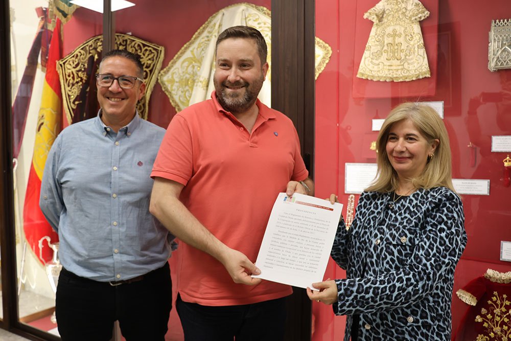 Presentación del programa de actividades de la romería Virgen de Guadalupe.