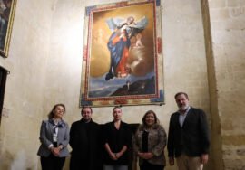 Presentación de la restauración de la obra Descenso de la Virgen Inmaculada de la iglesia de San Andrés de Baeza