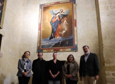 Presentación de la restauración de la obra Descenso de la Virgen Inmaculada de la iglesia de San Andrés de Baeza