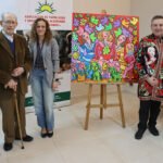 Presentación del taller de pintura en la Asociación ‘21 de Septiembre’.