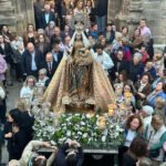 La Virgen del Alcázar, inició su primer traslado de la Misión Pascual hacia la Parroquia de El Salvador.