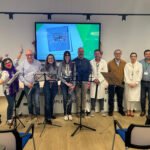 Participantes en una de las actividades celebradas en el Hospital de Úbeda con motivo del Día del Niño Hospitalizado.