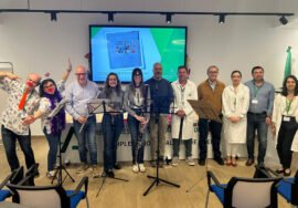 Participantes en una de las actividades celebradas en el Hospital de Úbeda con motivo del Día del Niño Hospitalizado.