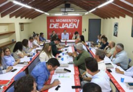 Reunión de la Ejecutiva Provincial del PSOE de Jaén.