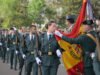 Un momento de la jura de bandera en la Academia de Cabos y Guardias de Baeza.
