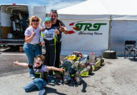 Mario Prieto Reyes sube al podio y se adjudica la Pole Position en la categoría Junior.