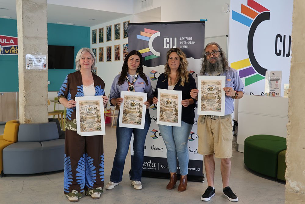 Presentación de la programación del 30 aniversario del Grupo Scout Xavier de Úbeda.