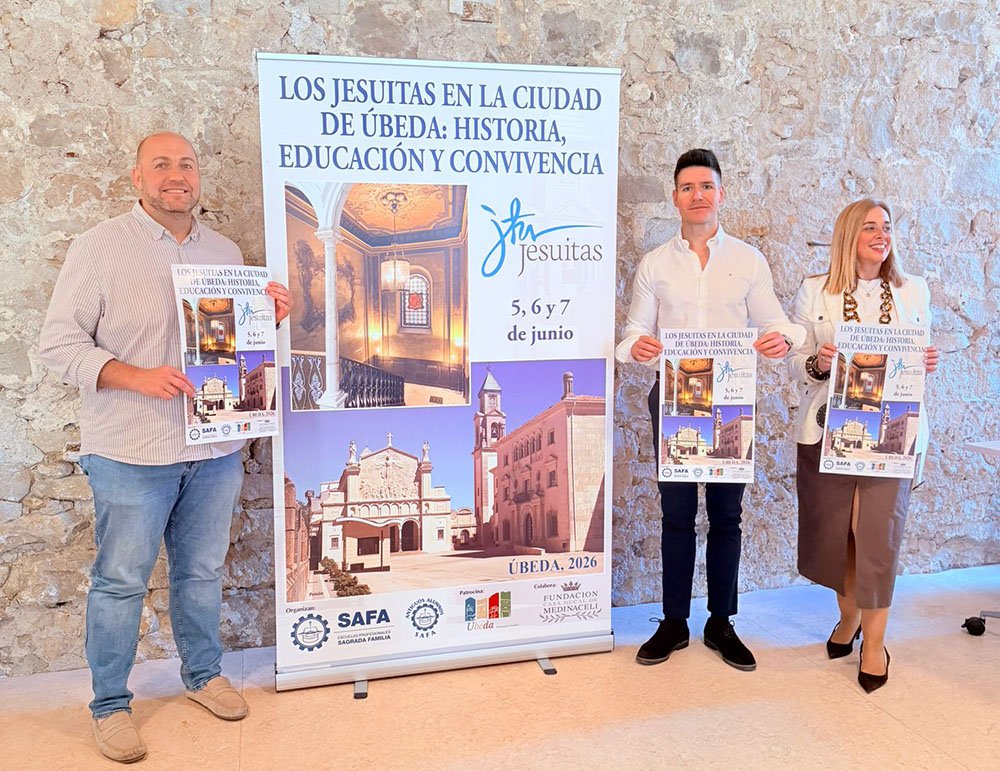 Presentación del encuentro ‘Los jesuitas en la ciudad de Úbeda’.